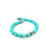 David Yurman Engraved Prayer Beads Bracelet 8&quot; 8 mm Sterling Silver Esta... - $296.01