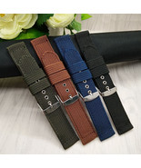 Watch Band Outdoor Sports Nylon Strap 18mm 20mm 22mm 24mm  - £5.39 GBP