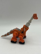 Dinotrux Armored Skya Diecast Figure Netflix Dinosaur Orange 2015 - £5.50 GBP