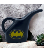 Vtg DC Comics Batman Watering Black Can Pail Superhero Fun Gardening - $16.95