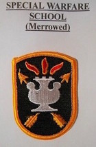 US Army Vietnam SPECIAL FORCES ADVISOR ID&#39;D SPECIAL WARFARE SCHOOL PATCH... - £6.91 GBP