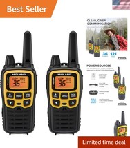 X-TALKER FRS Two-Way Radio Set - 36 Channels, Long Range, Weather Ready ... - $209.99