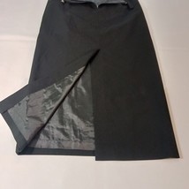 Kasper & Co Women's Back Zip & Slit Pull-On Black Straight & Pencil Skirt Size 8 image 12