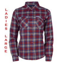 DIXXON FLANNEL - OLD PORT Flannel Shirt - Women&#39;s LARGE - $74.23