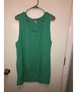 NEW Lands End Womens Plus SZ 3X Sleeveless Striped Tank Top Cotton - $13.85
