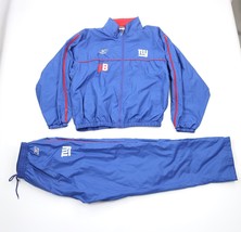 Vtg Reebok Mens XL Team Issued New York Giants Football Warm Up Suit David Baas - £142.40 GBP