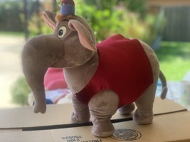 Disney Aladdin Plush Abu Elephant with Vest 21 Inches Tip of Nose to End... - £85.44 GBP