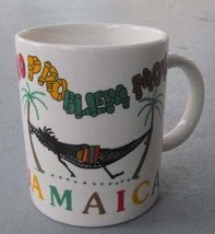 NEW &quot;No Problem MON&quot; Jamaica Collectible Novelty Coffee Mug - £11.73 GBP