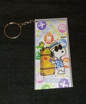 Snoopy Traveling Keychain Acrylic Transparent - $10.00