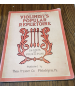 Violinist&#39;s Popular Repertoire 29 Pieces for Violin and Piano Theo Press... - $14.84