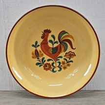 Vtg Taylor, Smith &amp; Taylor Reveille Red Trim Rooster Coupe Soup Bowl  (F) - £7.71 GBP