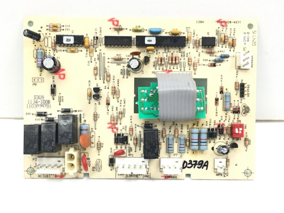 HAYWARD 1134-100B Pool/Spa Heater Control Board 1103039701 used #D379A - $159.00