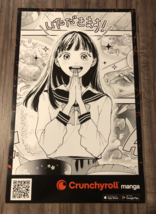 AKEBI&#39;S SAILOR UNIFORM Sketch Crunchyroll NYCC Comic Con EXCLUSIVE POSTE... - $16.34