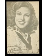 Vintage Hollywood Movie Star Advertising Card Lana Turner MGM Pin Up Girl - £10.11 GBP