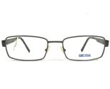 Robert Mitchel Eyeglasses Frames RM0008 GM Gunmetal Striped Gray 53-18-140 - £34.90 GBP