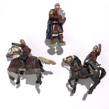 Lord of the Rings figurines King Theoden on Horseback Gimli Armies Middl... - £8.46 GBP