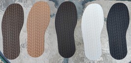 Tire Tread design, rubber replacement soles, (1 or 2 pairs) 4mm, 12.7&quot; 5... - $186.10 MXN+