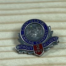 continental baking company sterling silver pin 2yrs accident free - $17.28 CAD