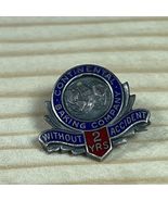 continental baking company sterling silver pin 2yrs accident free - $17.28 CAD