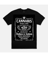  Delaware Black Cannabis T-shirt - $20.45+