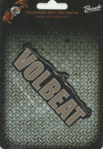 VOLBEAT logo 2015 WOVEN SEW ON PATCH no longer made RARE sealed - £6.67 GBP