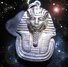 HAUNTED EGYPTIAN NECKLACE HIGHEST KING OF THE PYRAMIDS GOLDEN ROYAL OOAK MAGICK image 2