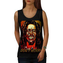 Wellcoda 420 Dont Worry Womens Tank Top, Reggae Athletic Sports Shirt - $22.77