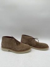 Brunello Cucinelli Men&#39;s Suede Chukka Boots Brown Size 42 - £464.96 GBP