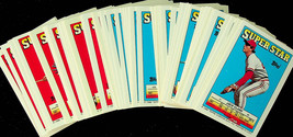 Topps Super Star Baseball Sticker Back Set (1988) - New - $11.29