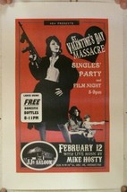 St. Valentine&#39;s Day Massacre Tour Poster JJ&#39;s Saloon - £70.39 GBP