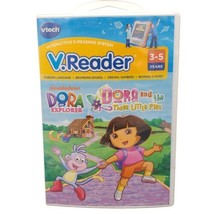 VTech VReader  Dora Explorer, Dora and the 3 Little Pigs Learning System - $9.74