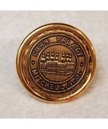 Corn Palace Mitchell South Dakota Souvenir Goldtone Round Lapel Hat Pin - €14,48 EUR