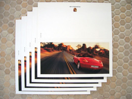 Porsche Official Showroom Boxster S Series Mailer Card Brochure x5 - £19.62 GBP