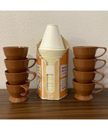 READ! Vintage SOLO Cozy Cups 40 Plastic Refills and 8 Brown Lifetime Cup... - $40.73 CAD