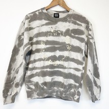 BDG Urban Outfitters Womens XS Sacred Symbols Tie Dye Sweatshirt Gray Hippie  - £15.37 GBP