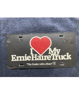 ERNIE HAIRE Tampa Florida FL Car Dealer License Plate Tag I LOVE MY TRUCK - $40.50 CAD