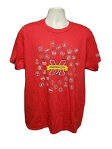2016 University of Maryland Homecoming Adult Large Red TShirt - £11.67 GBP