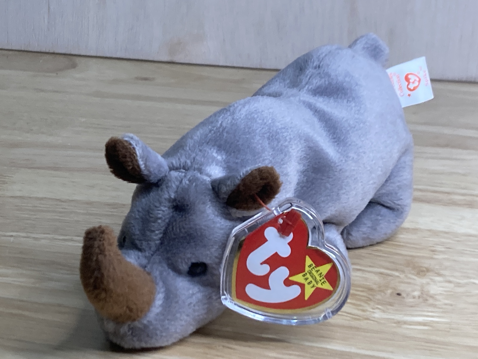 Spike the Rhino Ty Beanie Baby Babies Excellent Condition w/ hang tag pr... - $7.45