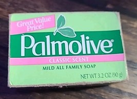 Vintage PALMOLIVE Soap Bar 3.2 Oz. Classic Scent - Sealed NOS - $4.89