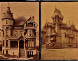 Two (2) San Francisco California Victorian Homes Vintage Postcards BK44 - £5.53 GBP