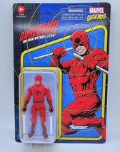 Marvel Legends 3.75 Inch Retro Collection Daredevil Action Figure Unpunched Card - £9.57 GBP