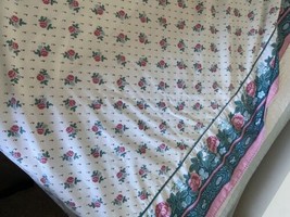 Lady Pepperell No Iron Percale Twin Flat Sheet Vtg 80&#39;s Westpoint Georgi... - $20.03