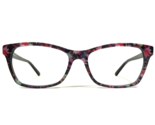 bebe Eyeglasses Frames BB5118 ROSY 001 JET FLORAL Black Red Cat Eye 55-1... - $74.58