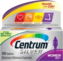 Centrum Silver Women Multivitamin/Multimineral Supplement (100-Count Tablets) - £25.57 GBP
