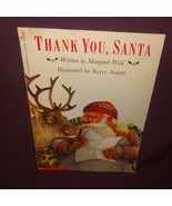 Thank You Santa Paperback Book Childrens 1991 Christmas Scholastic Marga... - £6.09 GBP