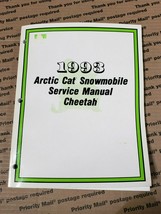 ARCTIC CAT Snowmobile 1993 Cheetah Service Manual 2254-829 - £15.74 GBP
