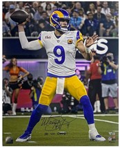 MATTHEW STAFFORD Autographed &quot;SB LVI Champs&quot; Super Bowl 16&quot; x 20&quot; Photo ... - $349.00