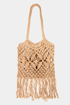 Fame Woven Handbag with Tassel - £21.03 GBP