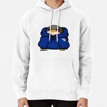  Angry Fat Bird White Men Classic Hoodie - £27.56 GBP