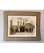 Antique Photograph Mexican Women &amp; Children NACIONALES DE MEXICO Railroa... - €81,18 EUR